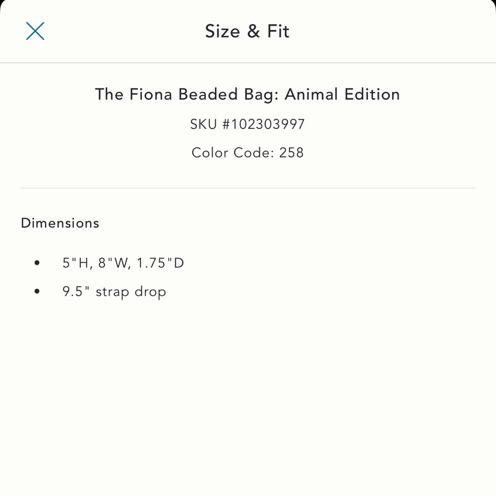 Anthropologie Fiona Beaded Bag Dachshund - Picture 3 of 5